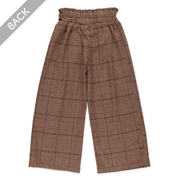 Checked Wide Pants (Winter, Spring, Autumn)