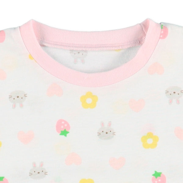 Rabbit T-shirt and Pants Set for Early Summer