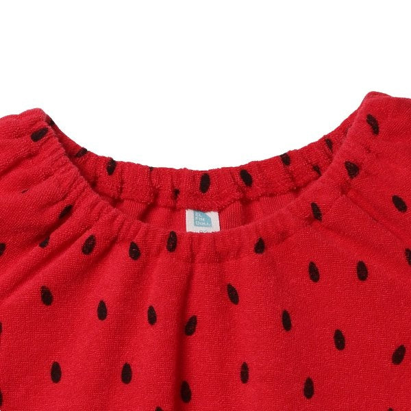 Watermelon Sleeveless Blouse and Shorts Set