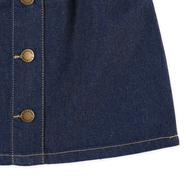 Front Buttons Denim Skirt (Winter, Spring, Autumn)
