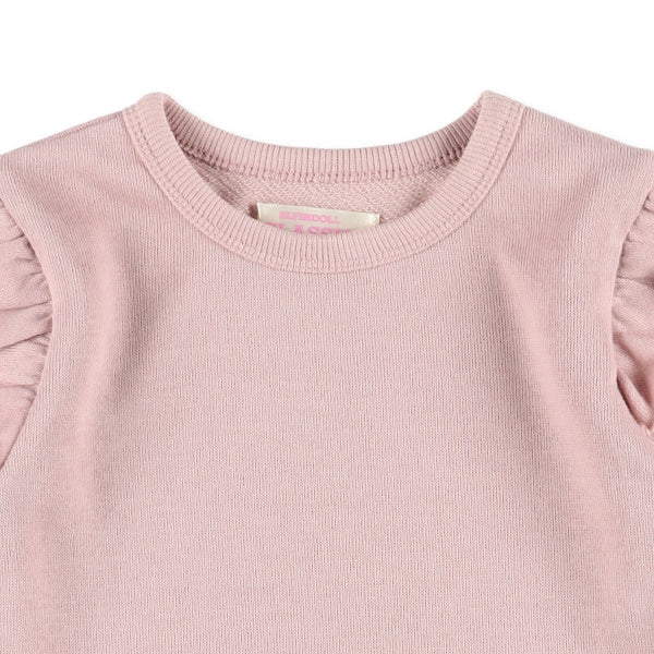 Shoulder and Hem Frills Sweatshirt (Winter, Spring, Autumn)