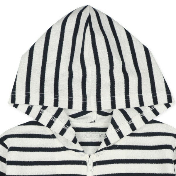 Stripe Long Sleeve Hoodie