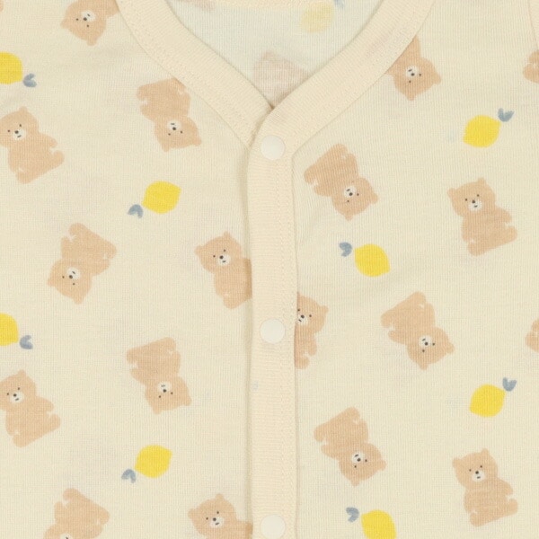 Short sleeve romper with front opening