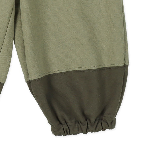 Contrast Hem Sweatpants (Spring)