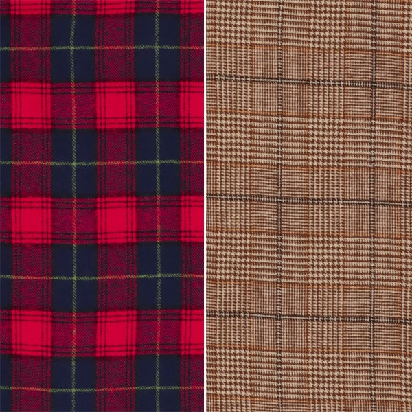 Checked Longline Shirt (Winter, Spring, Autumn)
