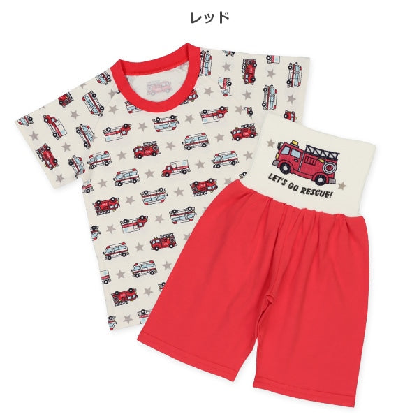 Ambulance Short Sleeve T-shirt and High Waist Pants Set
