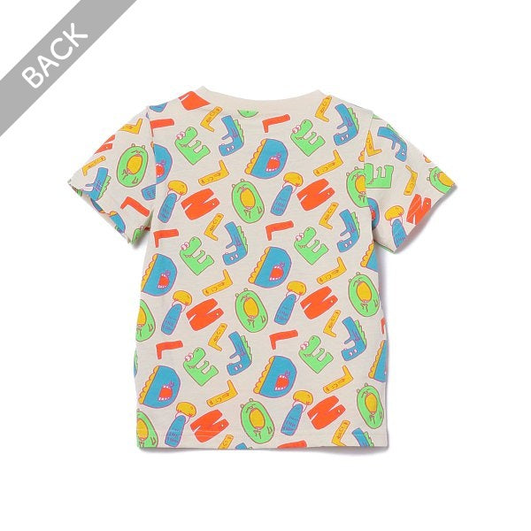 Alphabet Short Sleeve T-shirt