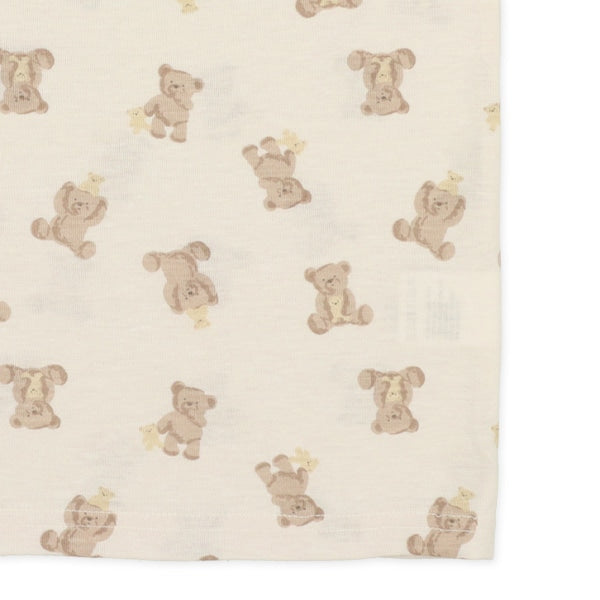 Rabbit Short Sleeve T-shirt and High Waist Pants Set