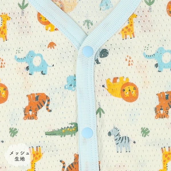 2Pieces Sleeveless Romper (Front Open)