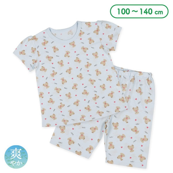 Bear Short Sleeve T-shirt and Pants Set