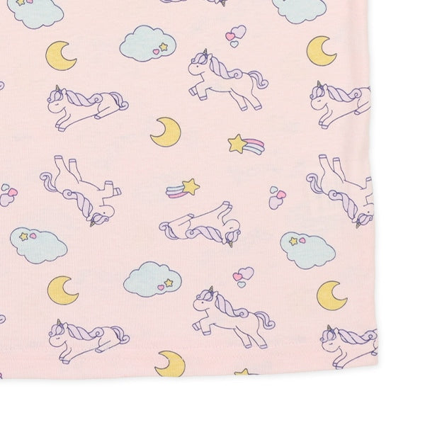 Unicorn Short Sleeve T-shirt and Pants Set