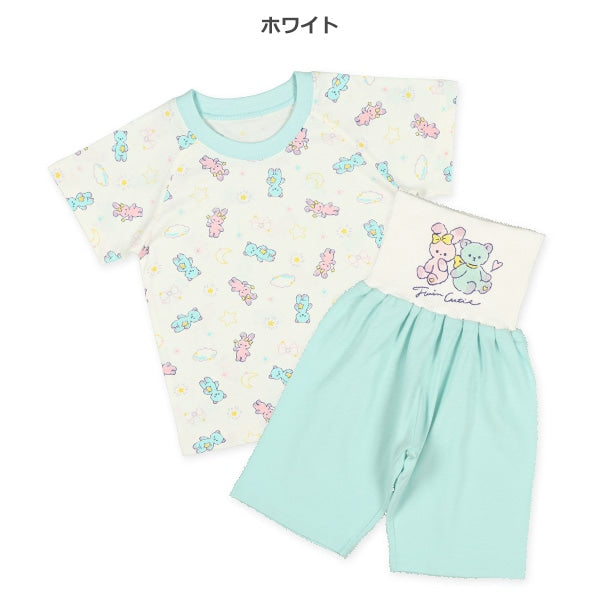 Short Sleeve T-shirt and High Waist Pants Set