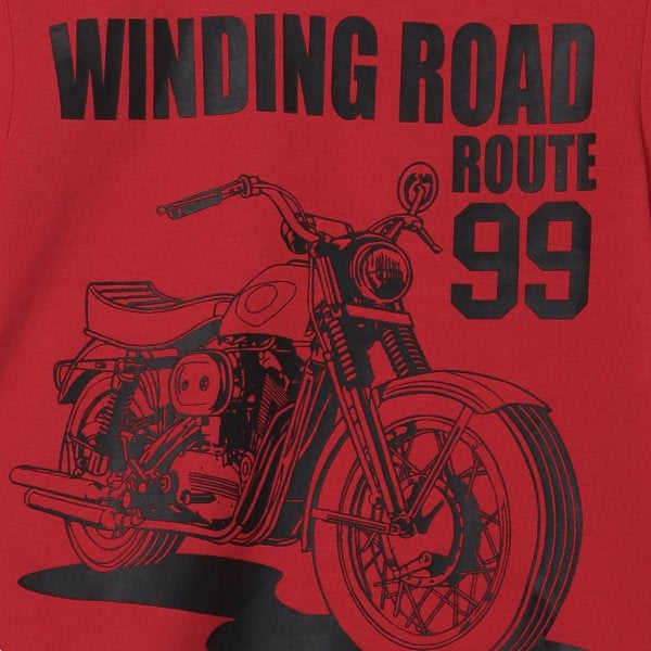 Motorcycle Short Sleeve T-shirt