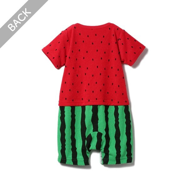Watermelon Short Sleeve Romper