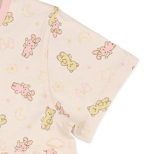 Rabbit Short Sleeve T-shirt and Pants Set