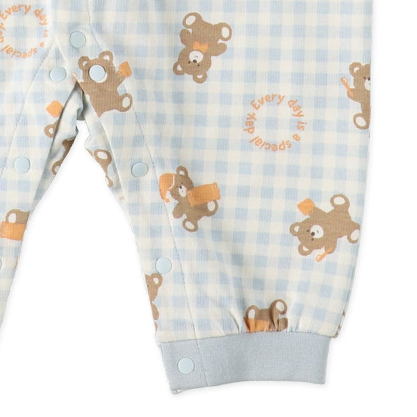 Bear Print Baby Romper (Spring)