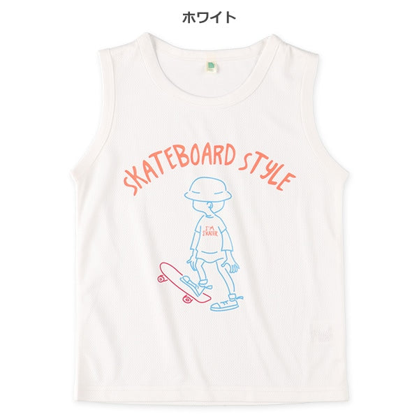 Skateboaed Sleeveless T-shirt