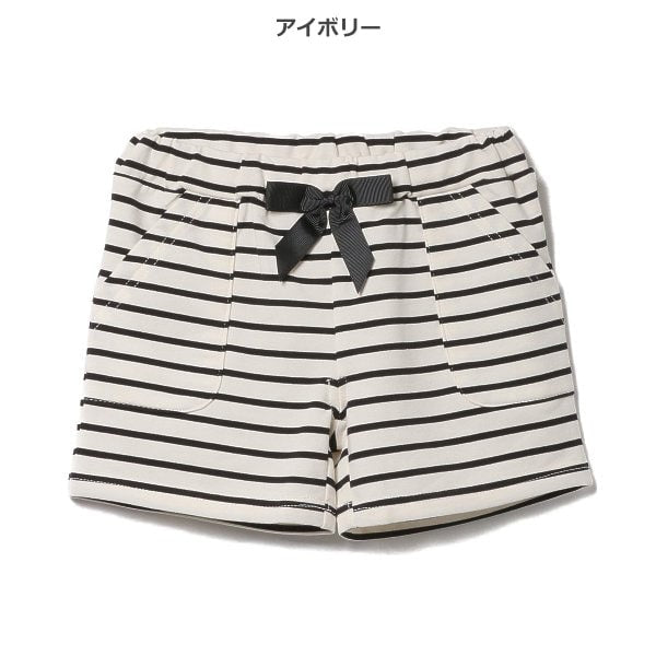 Stripe Knit Shorts