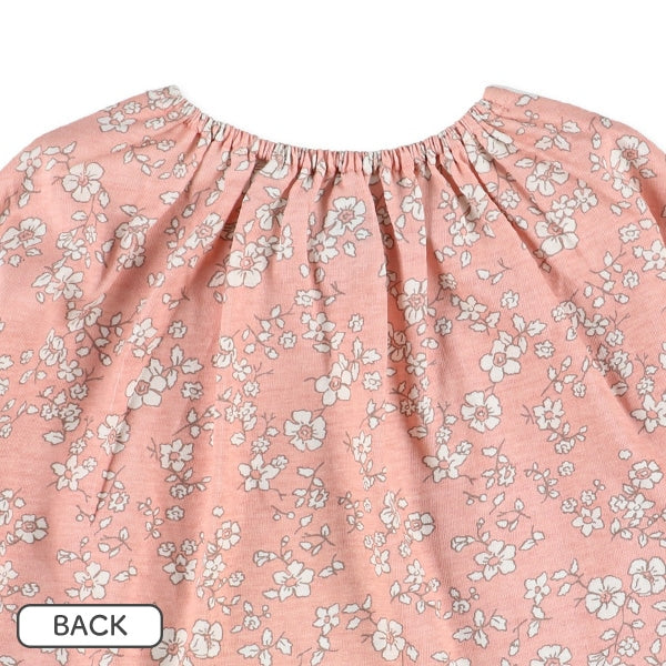 Floral Sweatshirt with Collar (Winter, Spring, Autumn)
