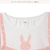 Rabbit Short Sleeve Blouse and Shorts Set