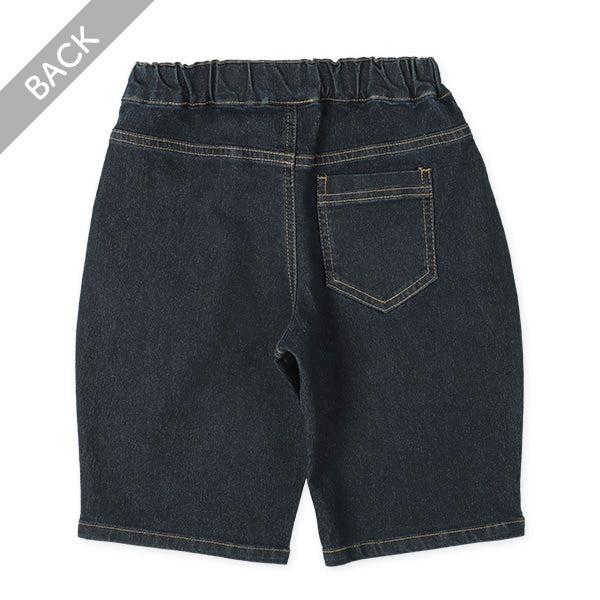 Stretch Denim Shorts