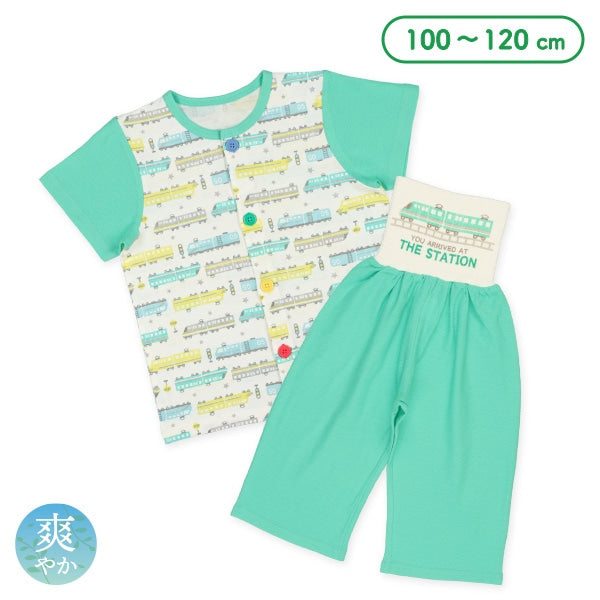 Train Short Sleeve T-shirt and High Waist Pants Set