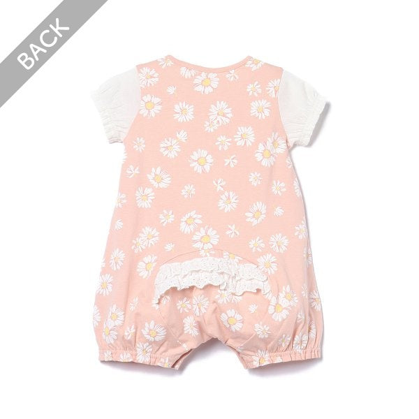 Floral Short Sleeve Romper