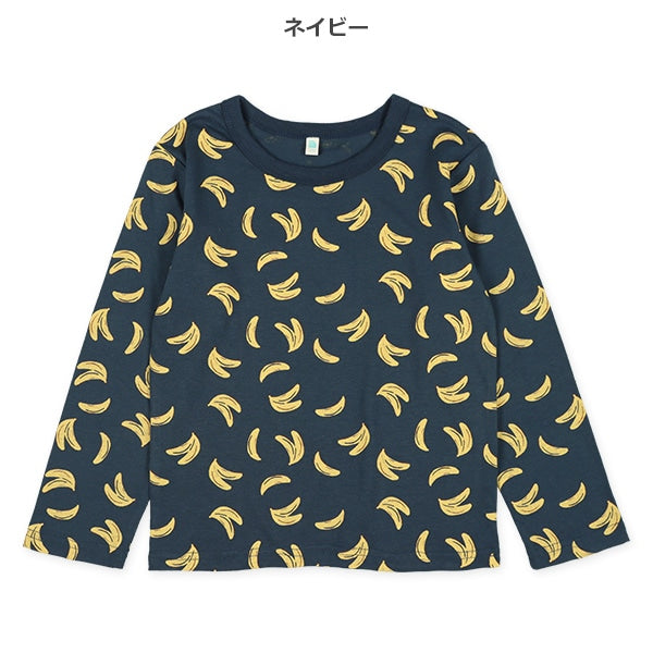 Bananas Printed Long Sleeve Shirt (Winter, Spring, Autumn)