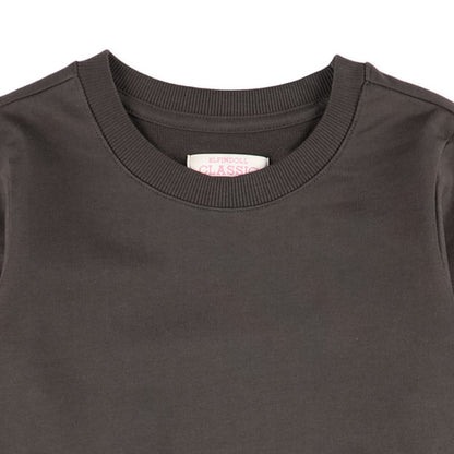 Plain T-Shirt with Checked Skirt (Winter, Spring, Autumn)