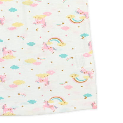 Unicorn Short Sleeve T-shirt and Pants Set