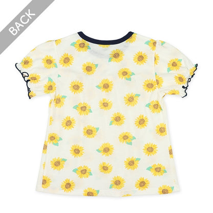 Sunfrower Short Sleeve T-shirt and Pants Set