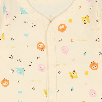 Thermal Rompers with Front Opening for Newborns