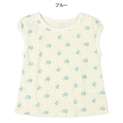 Floral Sleeveless T-shirt