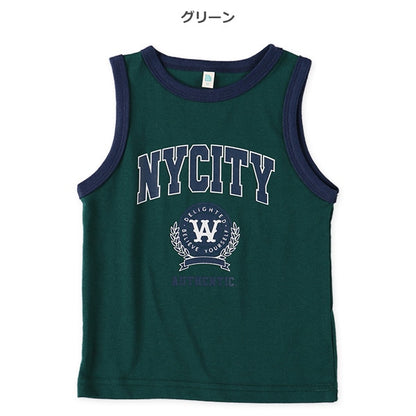 College Logo Sleeveless T-shirt