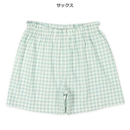 Checkered Knit Shorts