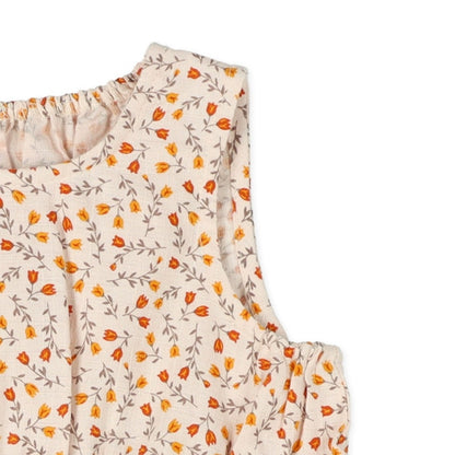 Floral Sleeveless One Piece