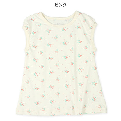 Floral Sleeveless T-shirt