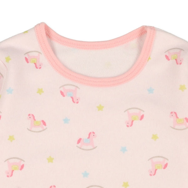 Brushed Lined Pajama Pants for Baby Girls