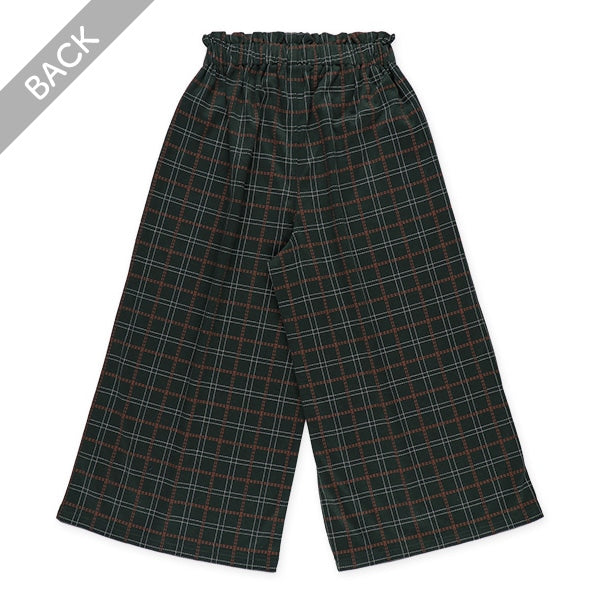 Check Wide Pants (Winter, Spring, Autumn)