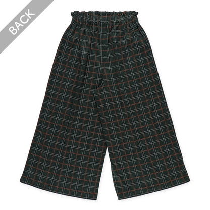 Check Wide Pants (Winter, Spring, Autumn)