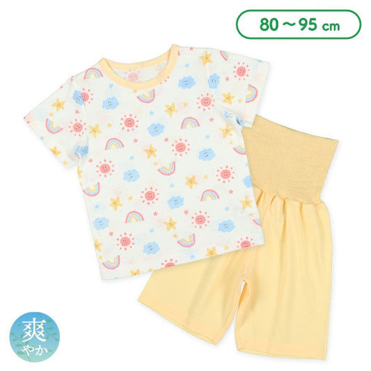 Short Sleeve T-shirt and High Waist Pants Set