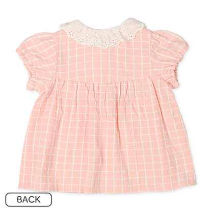 Checkered Frill One Piece