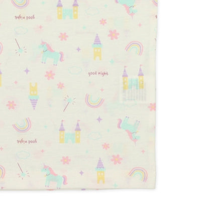 Unicorn Short Sleeve T-shirt and High Waist Pants Set