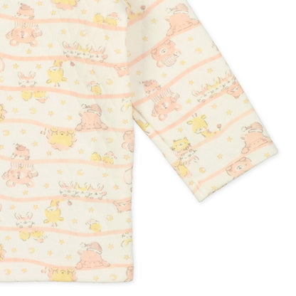 Knit Quilted Pajamas for Baby Girls (Winter)
