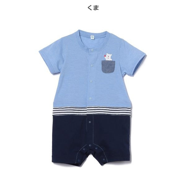 Animal Short Sleeve Romper
