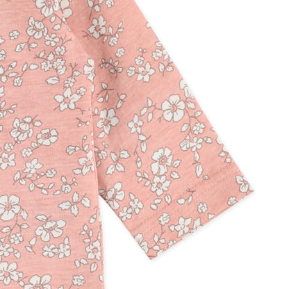 Floral Sweatshirt with Collar (Winter, Spring, Autumn)