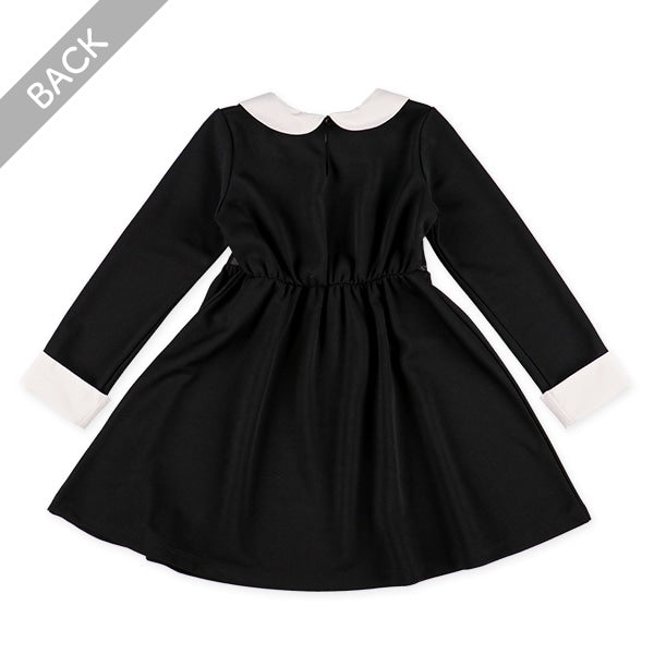 Formal Pleated Dress with collar (Winter, Spring, Autumn)