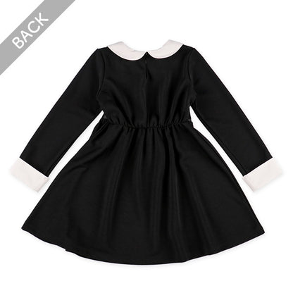 Formal Pleated Dress with collar (Winter, Spring, Autumn)