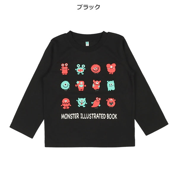 Puff Print Long Sleeve Shirt (Winter, Spring, Autumn)