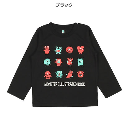 Puff Print Long Sleeve Shirt (Winter, Spring, Autumn)